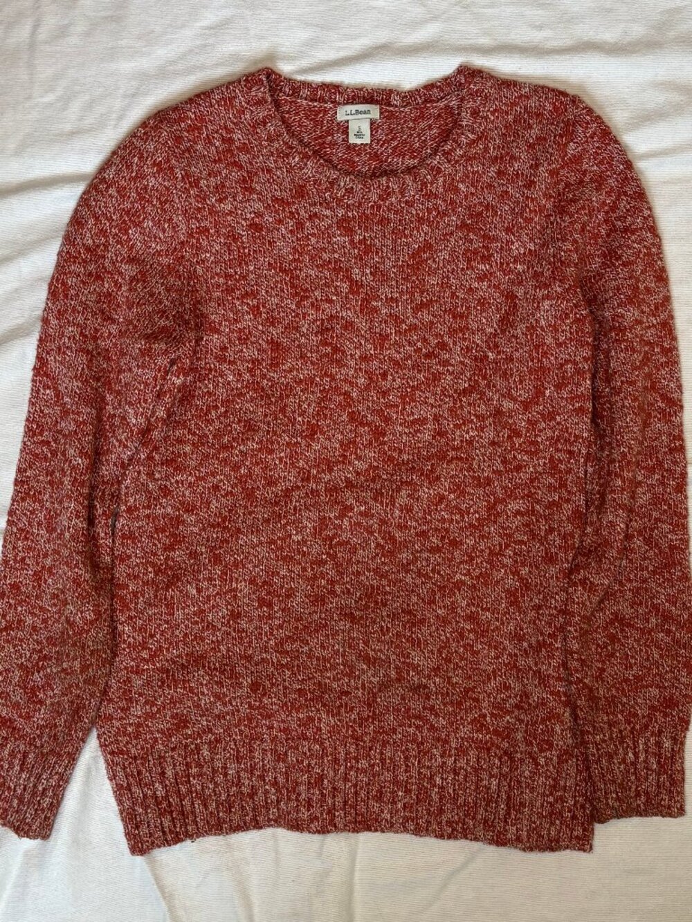 LL Bean Womens Crew Sweater Pullover
